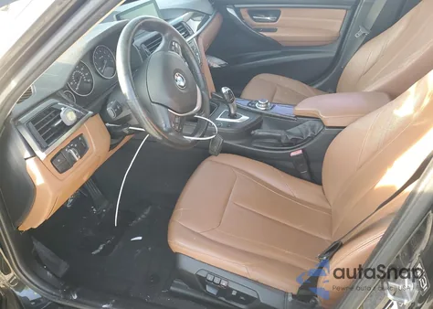 2013 BMW 328 Xi из США, поврежденный, VIN WBA3B3C56DF543613